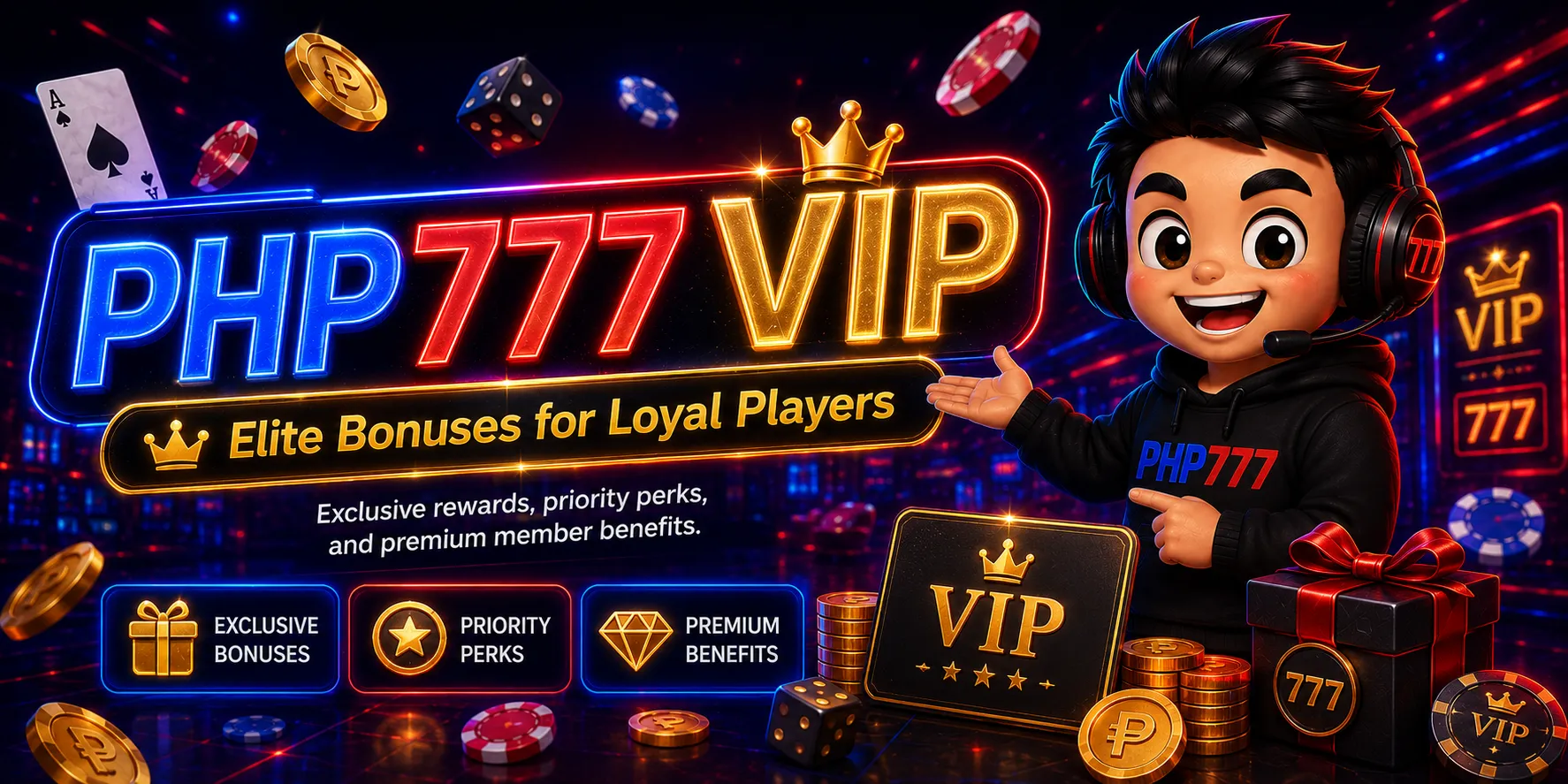 PHP777 VIP | ELITE BONUSES FOR LOYAL PLAYERS